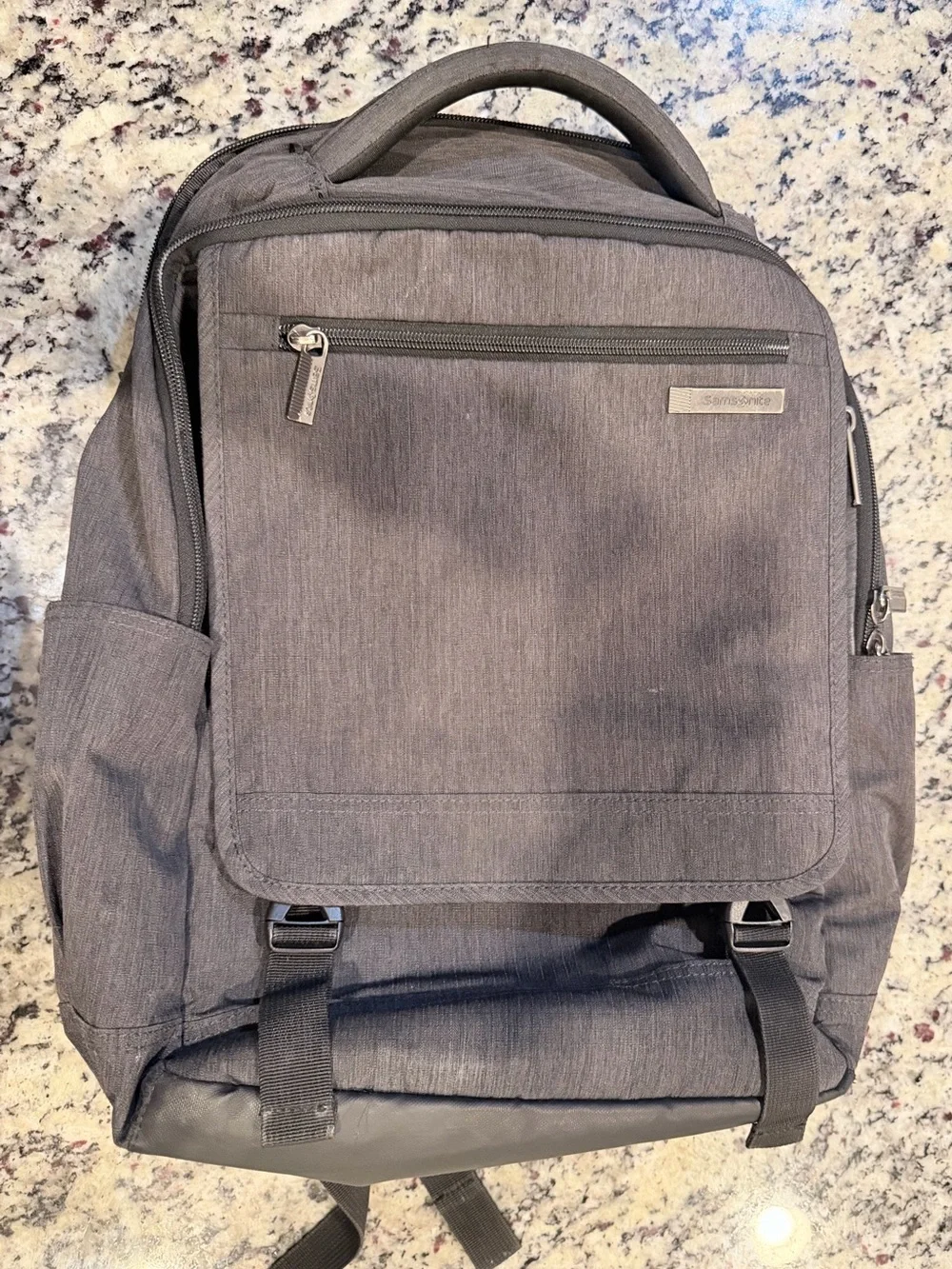 Samsonite Unisex Charcoal Gray Daily Backpack 19” Travel